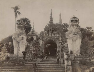 Item #CL173-128 The South Gate, Shwe Dagon Pagoda, Rangoon [Burma