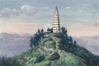 Item #CL173-37 [Thirteen Level Pagoda On A Hill, China