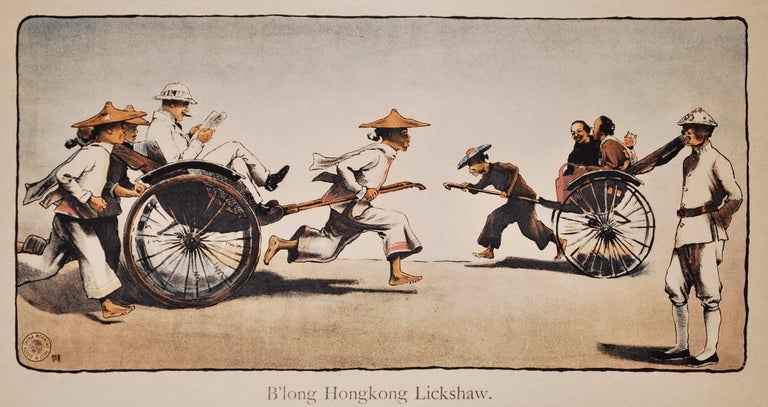 Item #CL173-56 B’long Hong Kong Lickshaw [Sic]. H D. Collison-Morley, Brit.