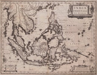 Item #CL174-1 Indiae Orientalis, Nova Descriptio [Dutch Map Of The East Indies]. Johannes...
