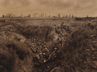 Item #CL174-104 Members Of Australian 6th Battalion Resting In Old Trench During Advance To...
