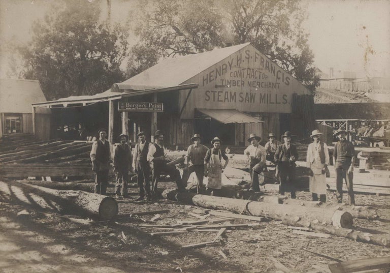Item #CL174-116 [Henry H.S. Francis, Timber Merchant, Steam Saw Mills, Cowra, NSW]