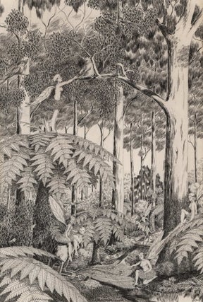 Item #CL174-129 [Australian Bush Fairies With Native Animals