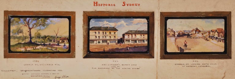 Item #CL174-135 Historic Sydney [Locations Of Anthony Hordern & Sons’ Stores]
