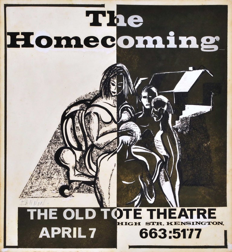 Item #CL174-152 “The Homecoming”, The Old Tote Theatre, High St, Kensington. Charles Bannon, Australian.