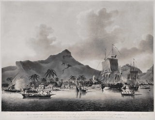 Item #CL174-4 View Of Huaheine, One Of The Society Islands In The South Seas [Tahiti]....