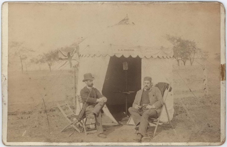 Item #CL174-41 [Morris Brothers With Camera Obscura In Tent]. Stephen Spurling II, Australian.