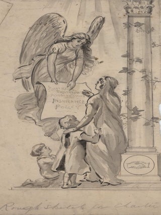Designs And Sketches For Certificates And Illustrations