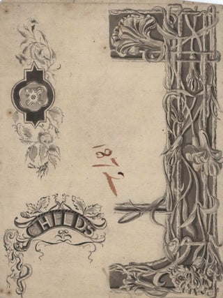 Designs And Sketches For Certificates And Illustrations