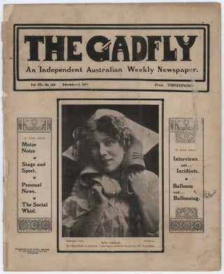 “The Gadfly” Magazine And A.E. Martin Ephemera