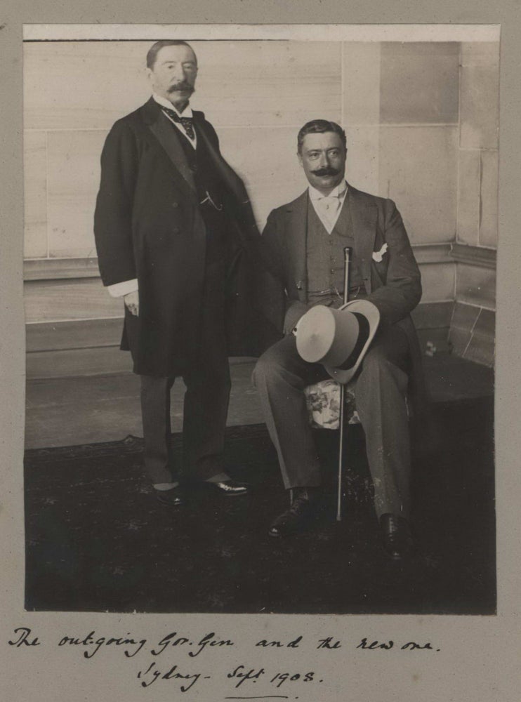 Item #CL174-85 The Outgoing Gov. Gen. And The New One [Governors General Henry Stafford Northcote And William Humble Ward]