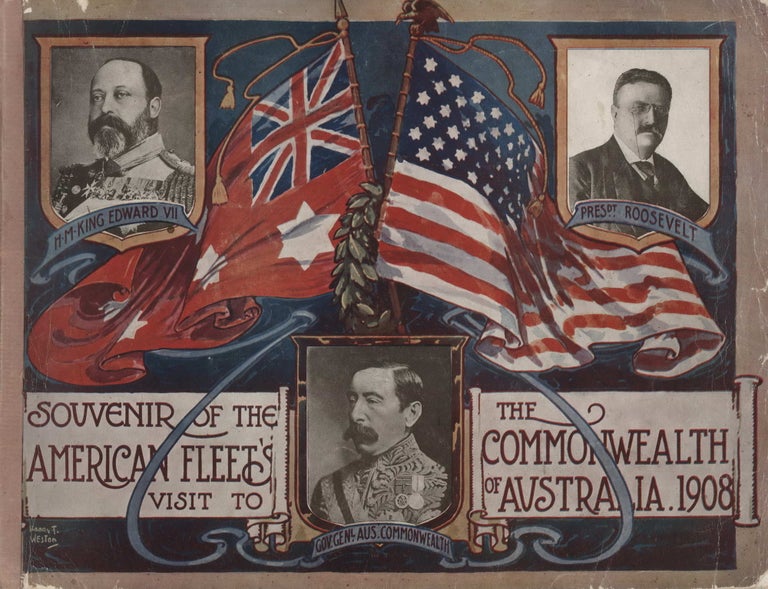 Item #CL174-86 Souvenirs Of Visit Of American Fleet To Australia And New Zealand