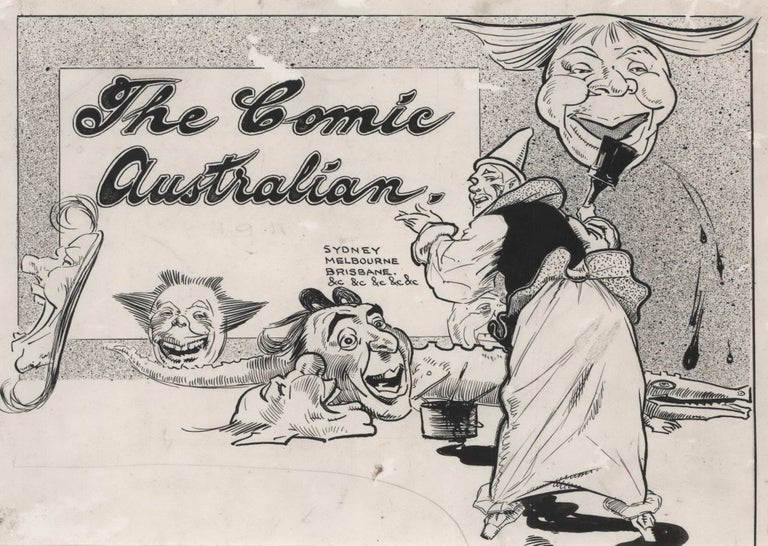 Item #CL174-91 “The Comic Australian”