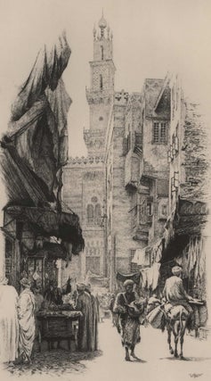 Item #CL175-10 [Market Scene, Cairo, Egypt]. After William Ashton, Brit