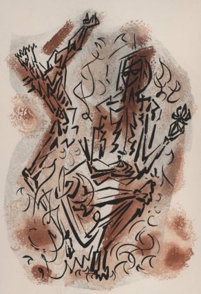 Item #CL175-104 Les Conquerants (Untitled, Page 155). André Masson, French