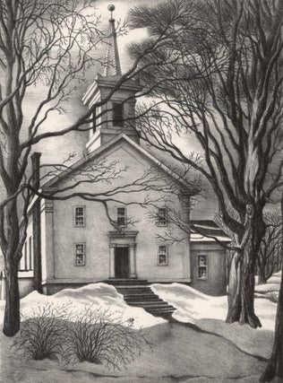 Item #CL175-116 Old New York State – Cold Brook [Methodist Church, Main Street]. Grace...