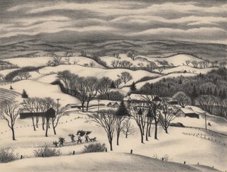 Item #CL175-117 Snow In The Hills [Christmas Time]. Grace Paull, Amer