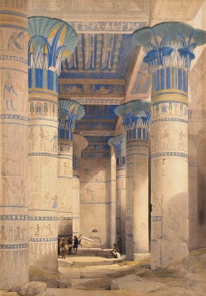 Item #CL175-136 View Under The Grand Portico, Phila [Egypt]. David Roberts, British