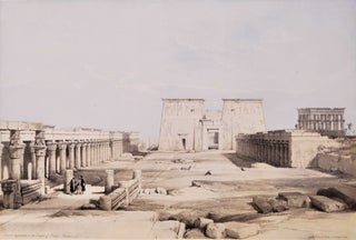 Item #CL175-137 Grand Approach To The Temple Of Philae, Nubia [Egypt]. David Roberts, British