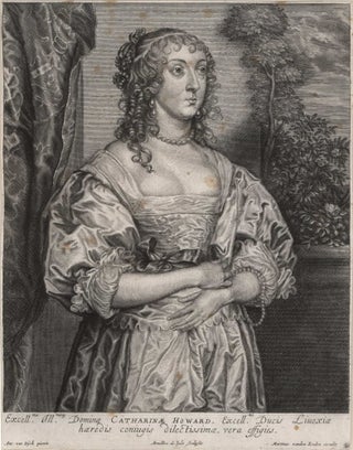 Item #CL175-152 Catherine Howard: Duchess Of Lennox. After Antony Van Dyck, Flemish