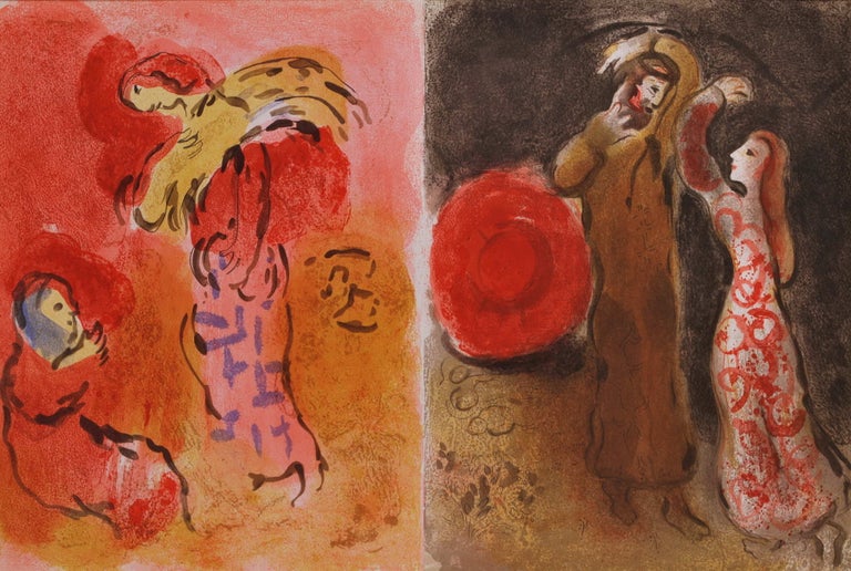 Item #CL175-33 Ruth Gleaning. Marc Chagall, French.