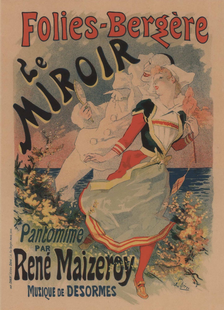 Item #CL175-35 Folies-Bergère. Le Miroir. Jules Chéret, French.