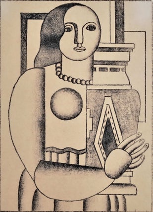 Item #CL175-92 Femme Tenant Un Vase. Fernand Léger, French