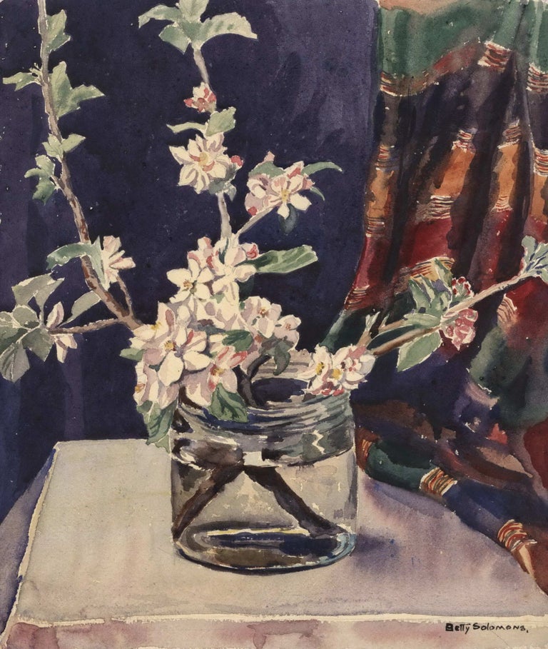 Item #CL176-103 [Still Life With Apple Blossoms]. fl. Aust., s.