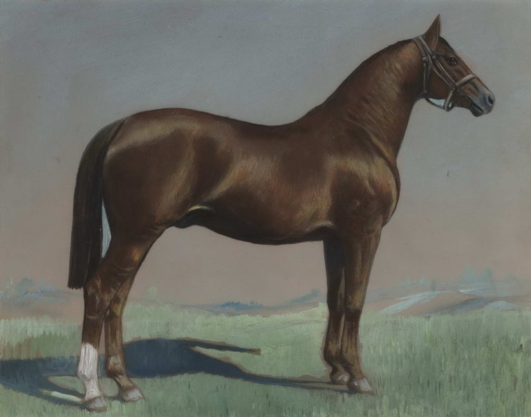 Item #CL176-113 [Racehorse]. Attrib. Martin Stainforth, Brit./Aust.