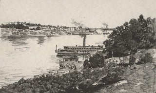 Item #CL176-134 The Harbour From McMahon’s Point. Sydney Ure Smith, Aust