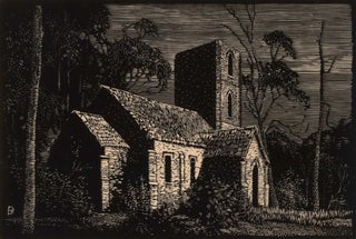 Item #CL176-19 Ben Boyd’s Church, Twofold Bay [NSW]. L. Roy Davies, Australian