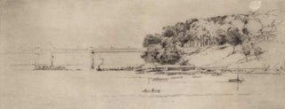 Item #CL176-45 The Crossing, Parramatta River, Ryde. Herbert Gallop, Australian