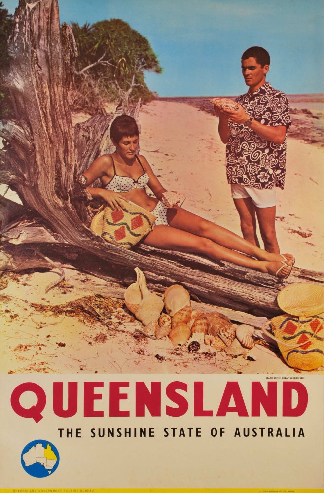 Item #CL177-117 Queensland. The Sunshine State Of Australia