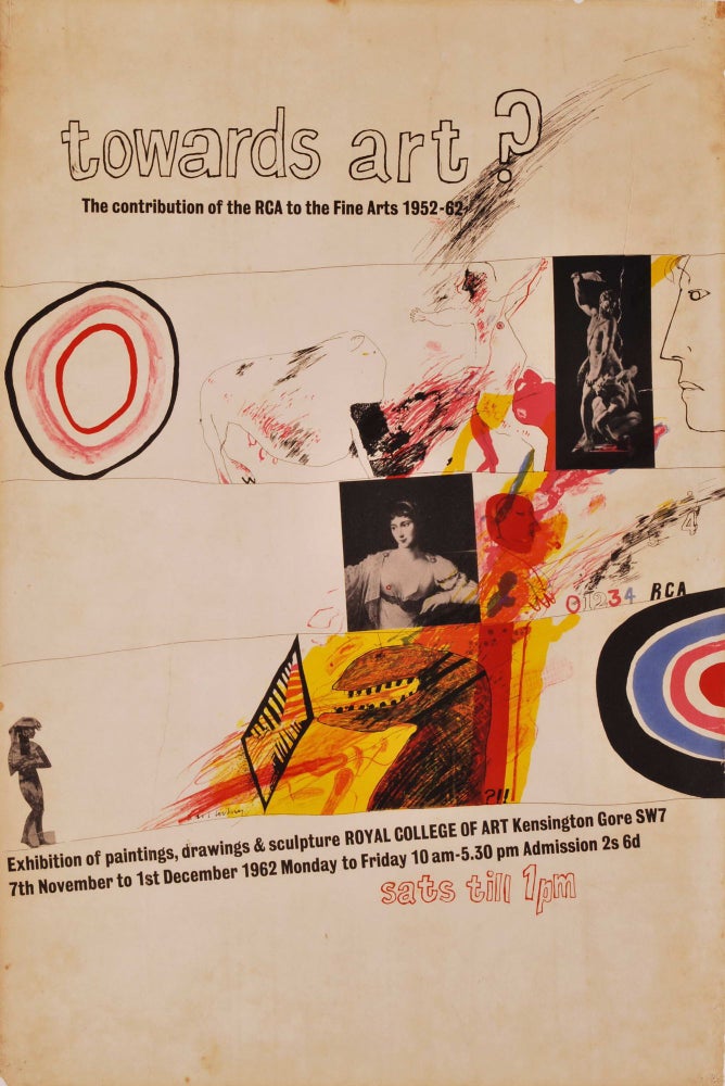 Item #CL177-118 Towards Art? David Hockney, b.1937 British.