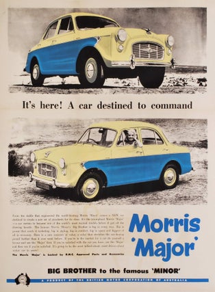 Item #CL177-123 It’s Here! A Car Destined To Command. Morris Major