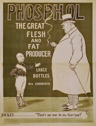 Item #CL177-13 Phosphol. The Great Flesh And Fat Producer. Alfred Vincent, Aust