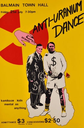 Item #CL177-136 Anti-Uranium Dance. Jan MacKay, b.1950 Aust