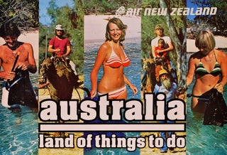 Item #CL177-146 Australia. Land Of Things To Do. Air New Zealand
