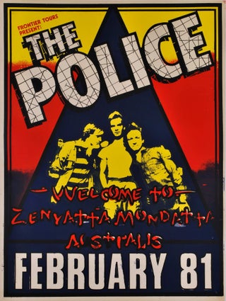 Item #CL177-151 The Police. Welcome To The “Zenyatta Mondatta” Australis