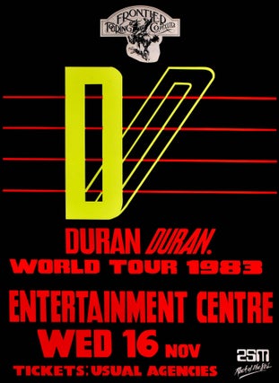 Item #CL177-157 Duran Duran. World Tour