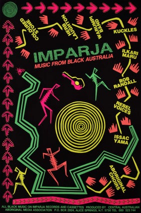Item #CL177-161 Imparja. Music From Black Australia. Redback Graphix, c. Aust
