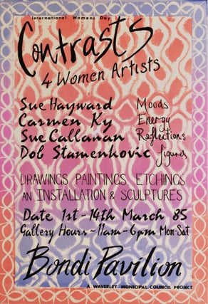 Item #CL177-164 Contrasts: Four Women Artists. International Women’s Day
