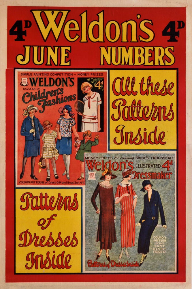 Item #CL177-22 Weldon’s June Numbers [Dressmaking Magazines]
