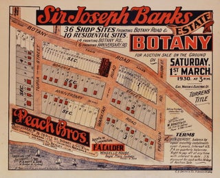Item #CL177-25 Sir Joseph Banks Estate, Botany