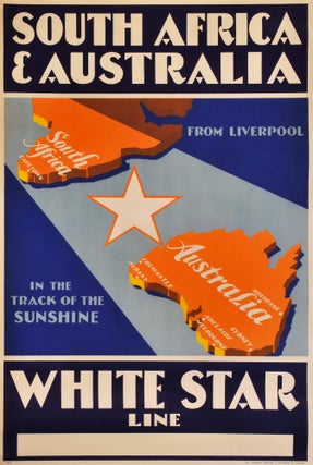 Item #CL177-27 South Africa And Australia. White Star Line