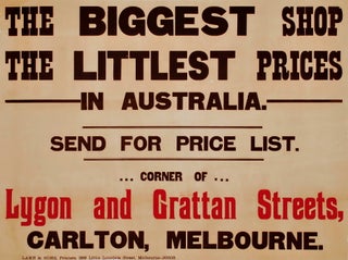 Item #CL177-56 The Biggest Shop. The Littlest Prices In Australia [Bosari Emporium