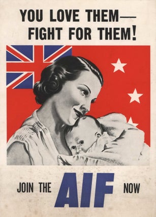 Item #CL177-71 You Love Them – Fight For Them! Join The AIF Now