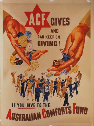 Item #CL177-74 ACF Gives And Can Keep On Giving! If You Give To The Australian Comforts Fund
