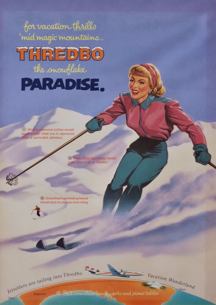 Item #CL177-85 Thredbo. The Snowflake Paradise