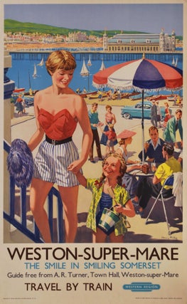 Item #CL177-88 Weston-Super-Mare. The Smile In Smiling Somerset [Great Britain]. Harry...